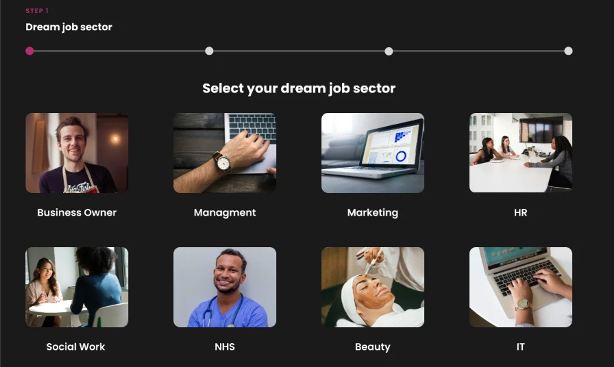 Mockup quizu na tablecie